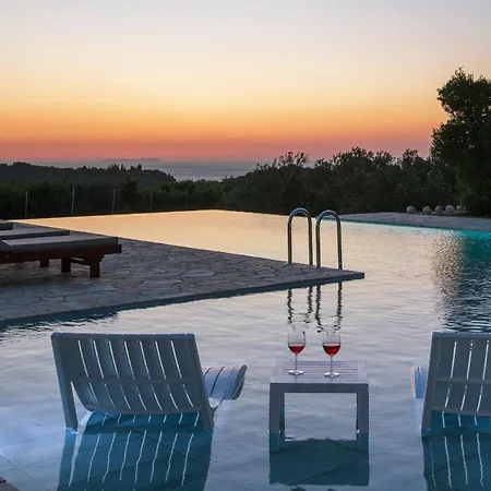 Villa Sunset, Stunning In Corfu By Posarellivillas *