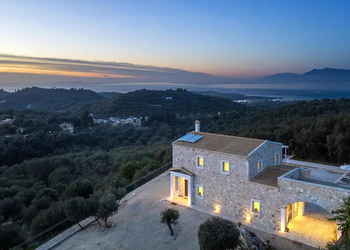 Villa Sunset, Stunning In Corfu By Posarellivillas *