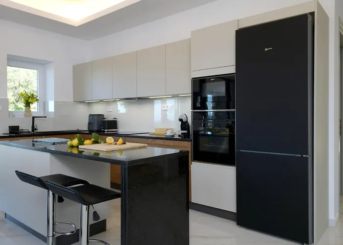 Sunset, Stunning In Corfu By Posarellivillas Villa *