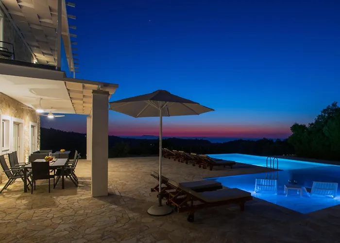 Villa Sunset, Stunning In Corfu By Posarellivillas *