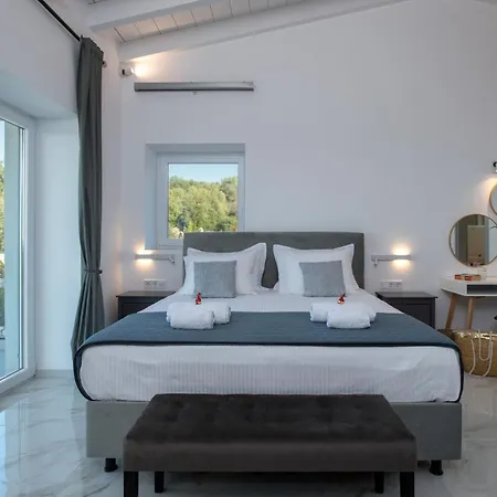 Sunset, Stunning In Corfu By Posarellivillas Villa *