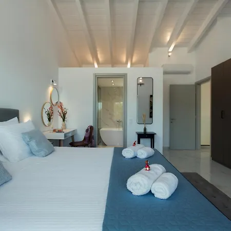 Sunset, Stunning In Corfu By Posarellivillas Villa